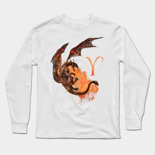 Drachen Buchstabe Y Long Sleeve T-Shirt